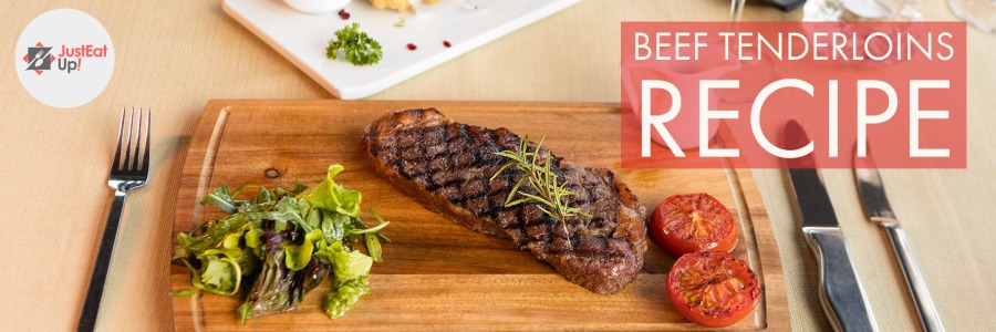 beef tenderloins recipe banner