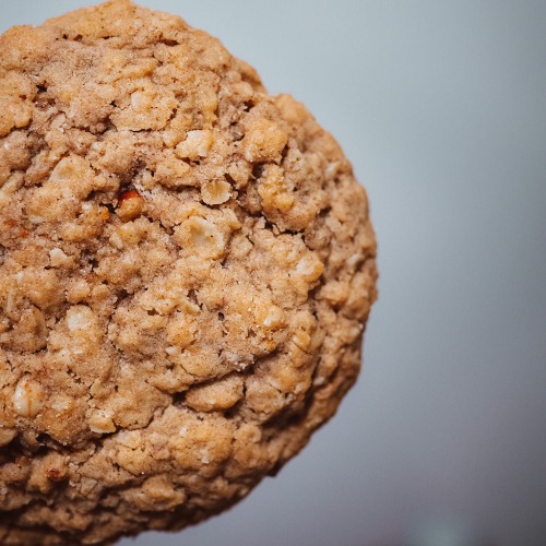 baked oats cookie