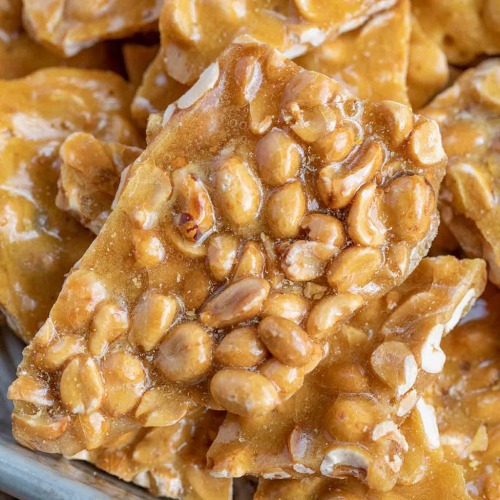 peanut brittle candy
