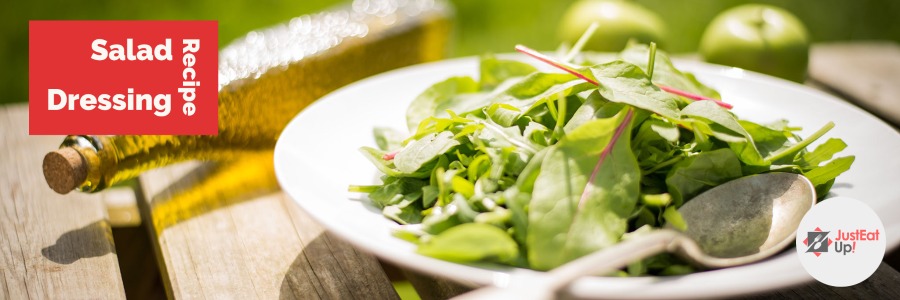 salad dressing recipe banner