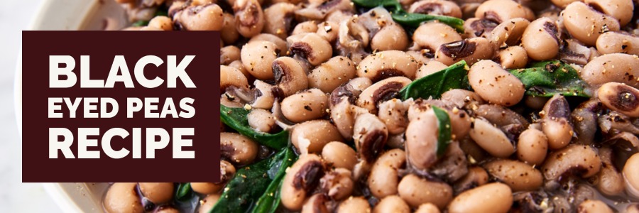 black eyed peas recipe banner