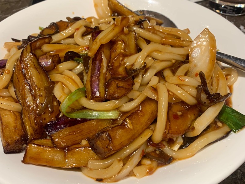 Minghin Cuisine eggplant lo mien