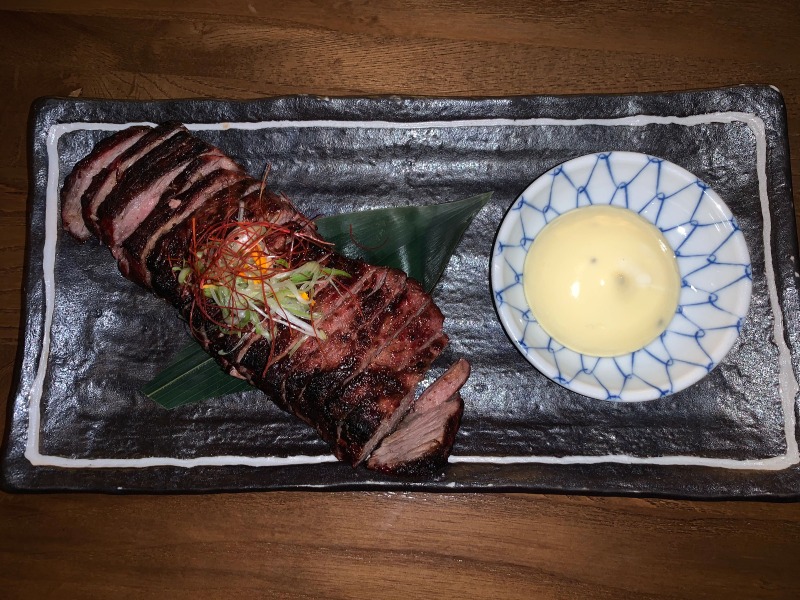 Roka Akor steak filets medium rare