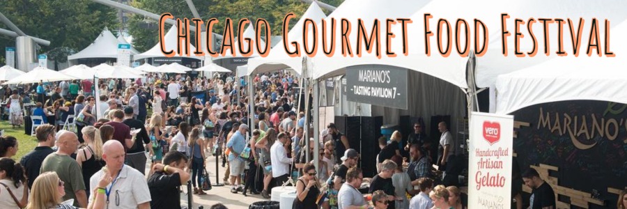 chicago gourmet food festival banner