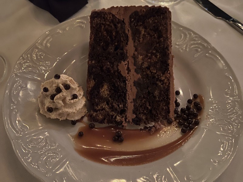 Prime and provisions  chocolate cake dessert