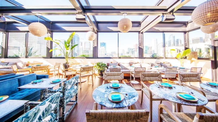 Cabra restaurant interior in Chicago, IL