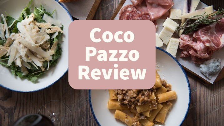 Coco Pazzo restaurant review banner
