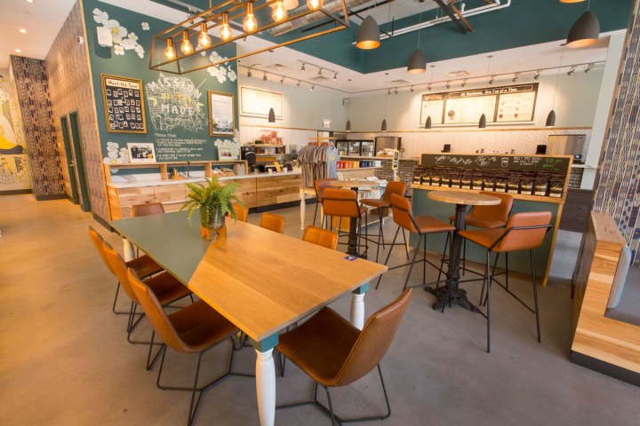 Philz Coffee restaurant interior