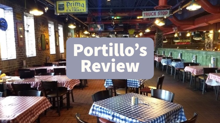 Portillo's restaurant review banner