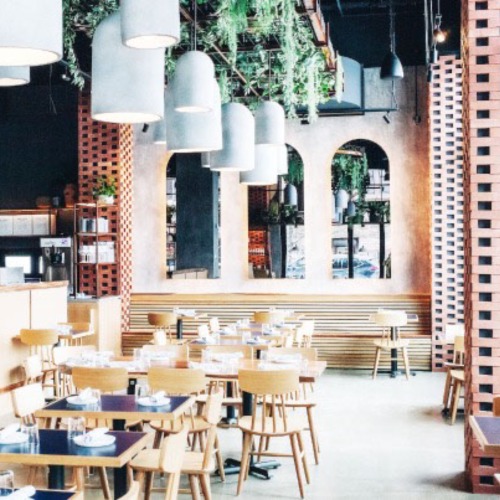 Andros Taverna interior Chicago city