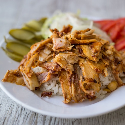 Chicken Shawarma plate