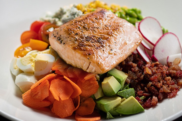 Yard House salmon cobb salad