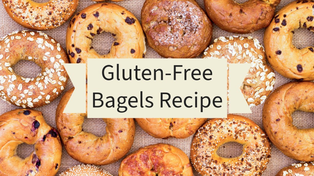 gluten free bagels recipe banner