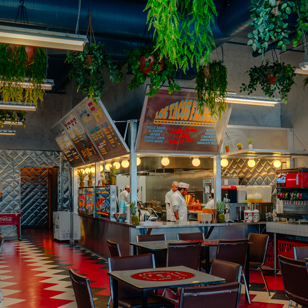 Taqueria Invicto Oak Brook location interior