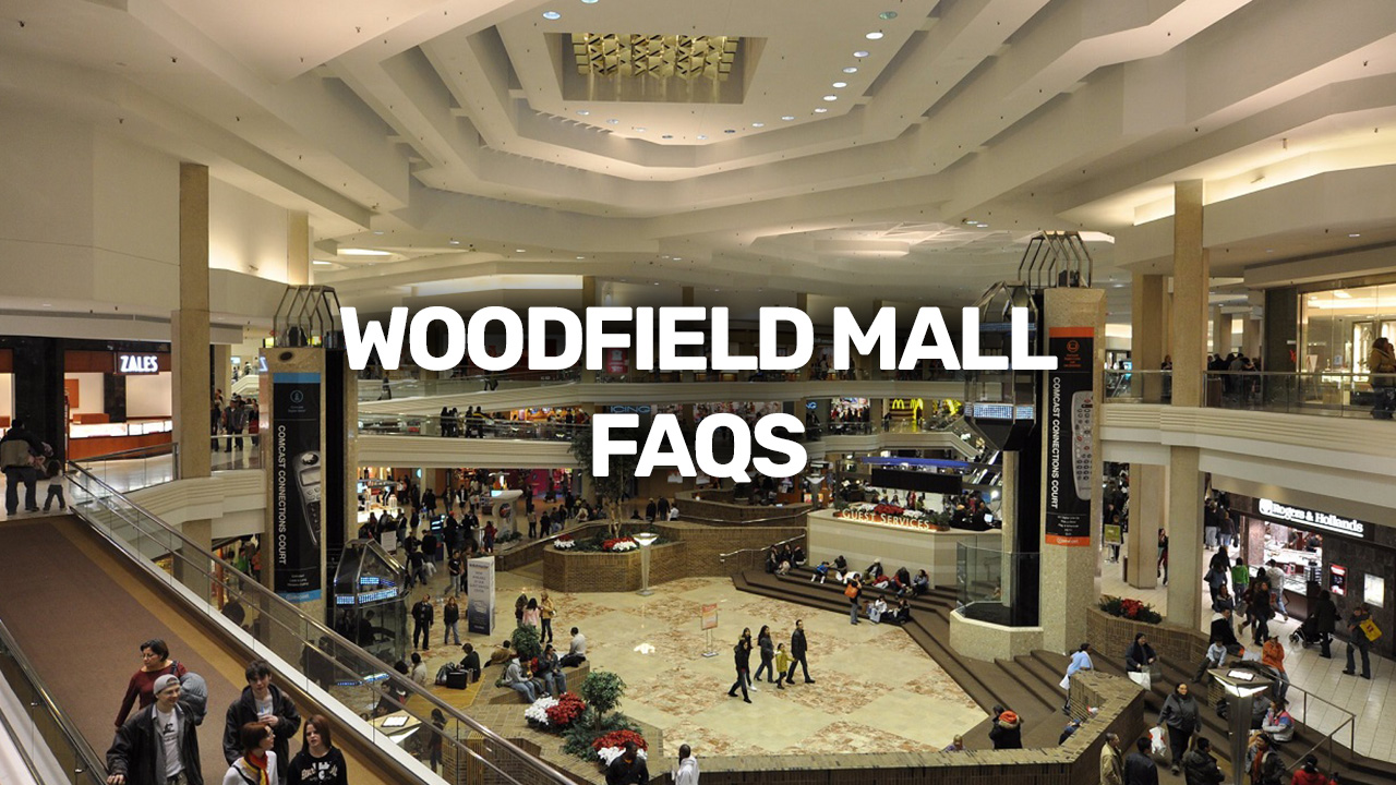 grand interior of woodfield mall in schaumburg, il