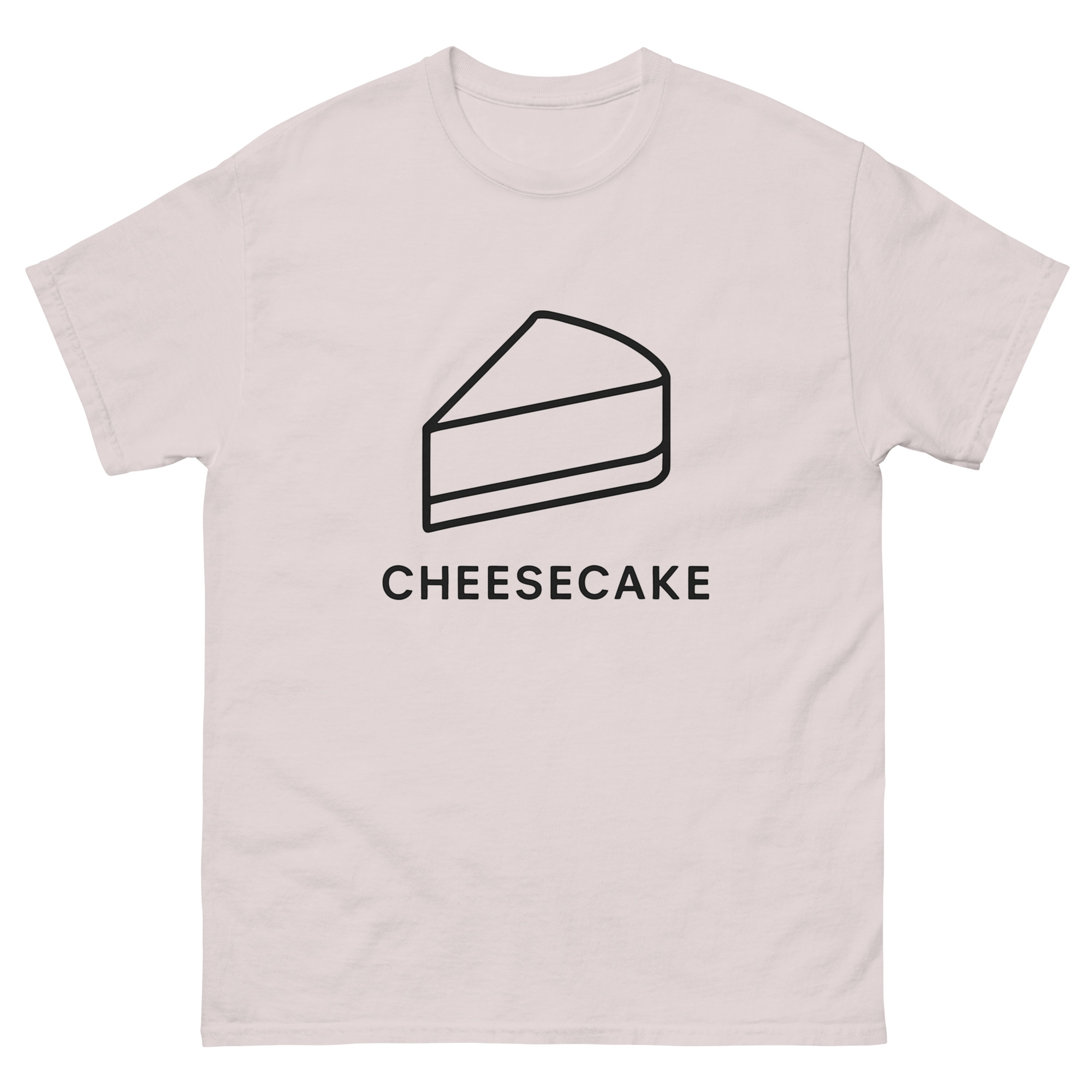 Minimalist Cheesecake T-Shirt - Unisex Classic - Image 7