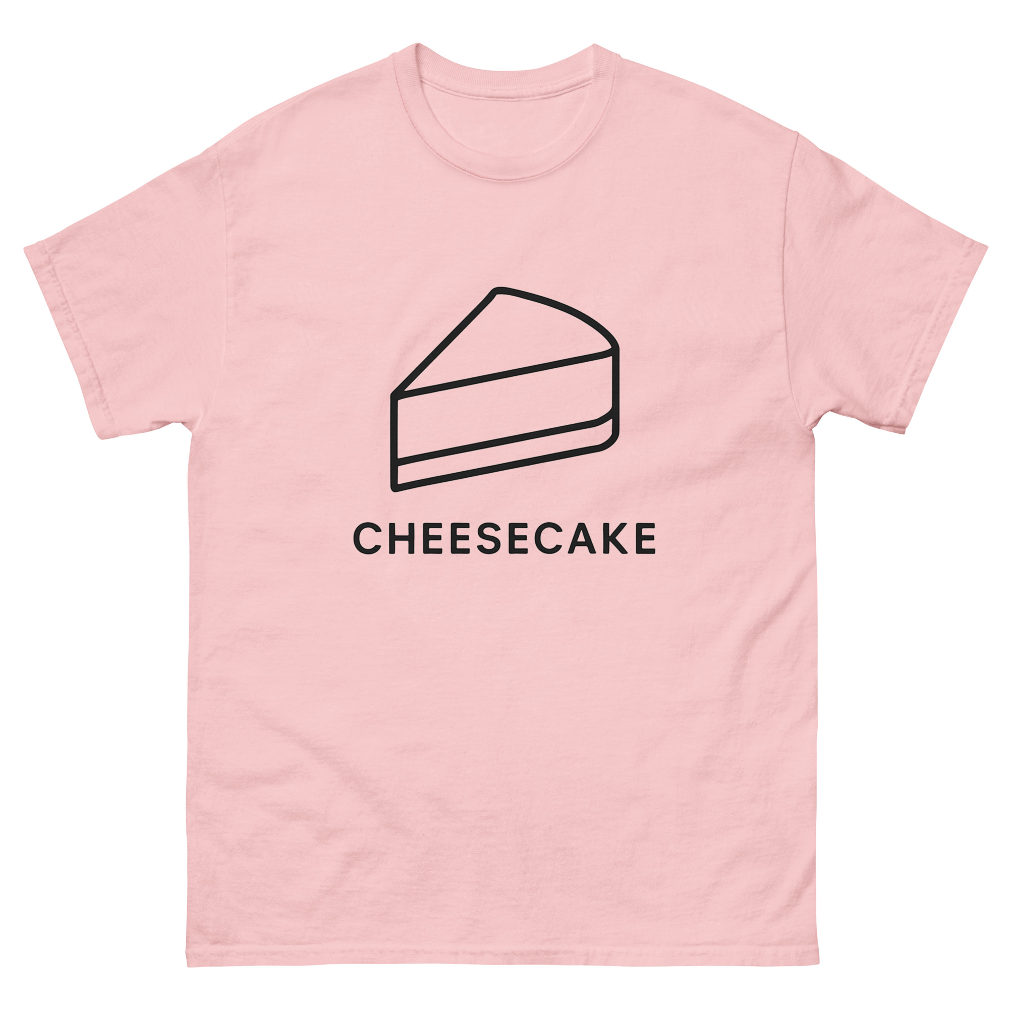 Minimalist Cheesecake T-Shirt - Unisex Classic - Image 5