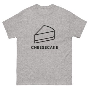 Minimalist Cheesecake T-Shirt - Unisex Classic