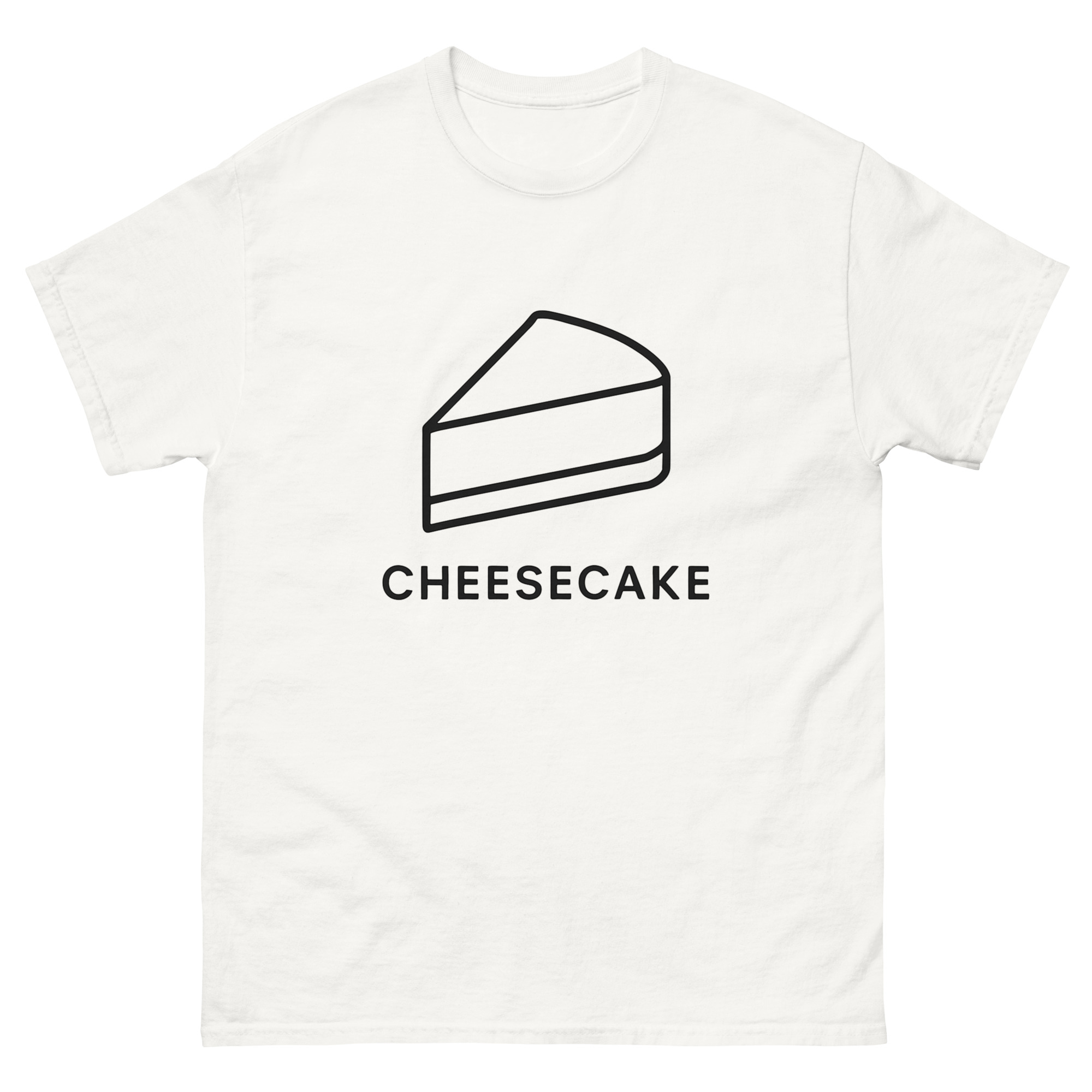 Minimalist Cheesecake T-Shirt - Unisex Classic - Image 13