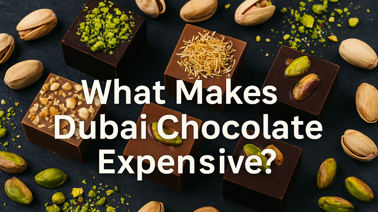 what makes dubai chocolate expensive