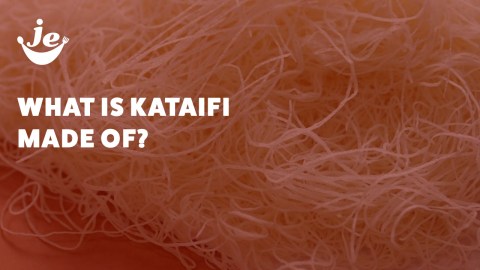 Kataif Machine What Is Kataifi Dough Made Of? | Just Eat Up