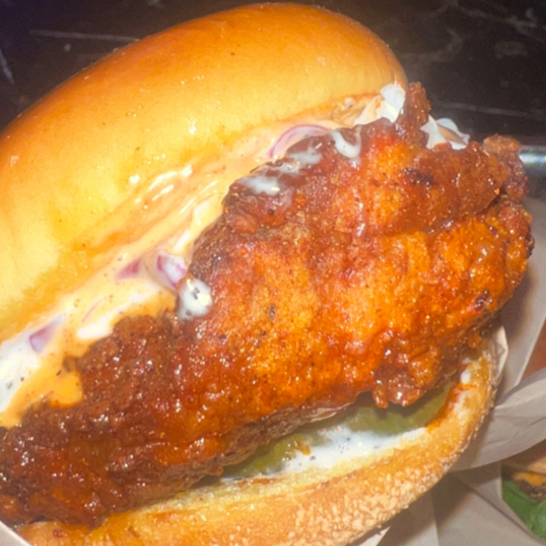 Buns on Fire burger